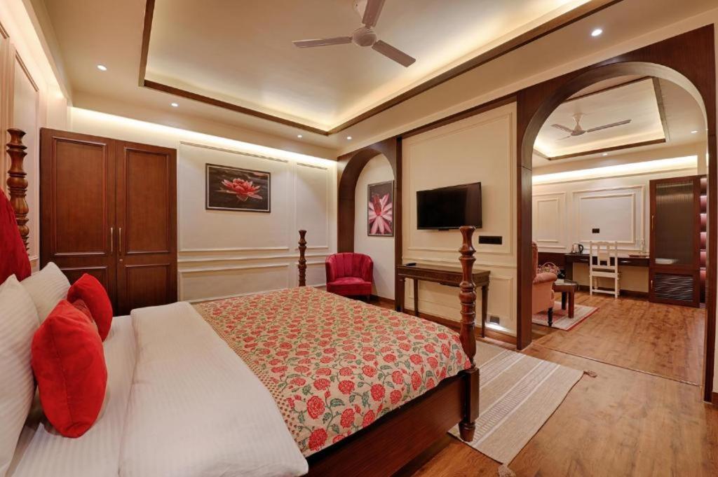 ג'איפור Gulmohar Mansion - A Boutique Stay מראה חיצוני תמונה